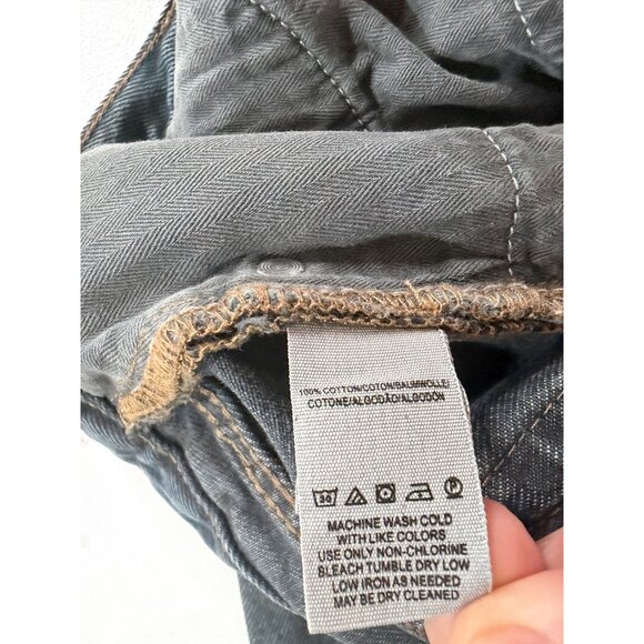 We The Free Jeans Womens Size 31 High-Rise Straight Button Fly‎ Blue Denim - Picture 6 of 11